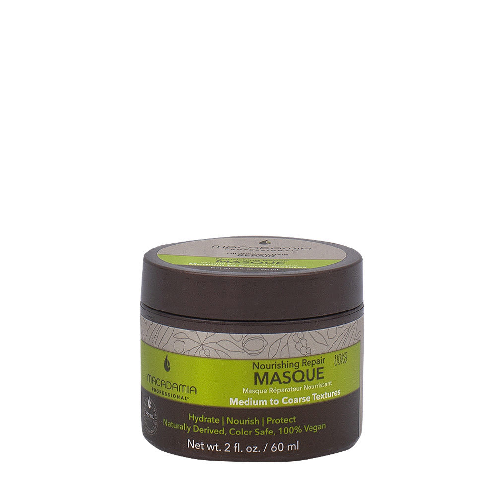Macadamia Nourishing Repair Masque 60ml - Feuchtigkeits- und reichhaltige Maske für mittleres bis dickes Haar