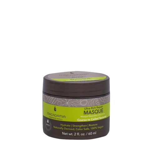 Macadamia Ultra Rich Feuchtigkeitsmaske für geschädigtes und dickes Haar 60ml
