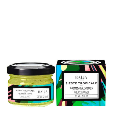 Baija Paris Sieste Tropicale Body Scrub 60ml - Körperpeeling Zeder und Petitgrain