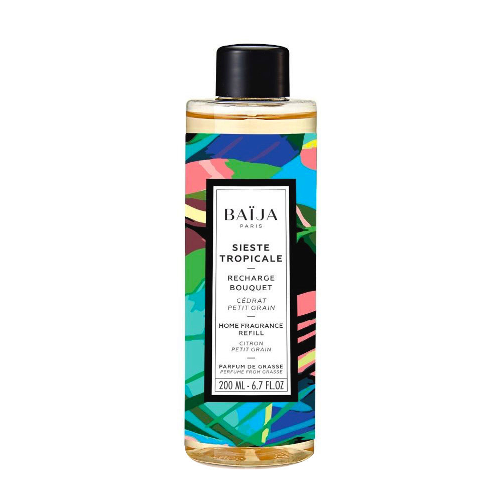 Baija Paris Nachfüllung Duftstoffe für Umgebungen mit Zeder und Petitgrain 200ml