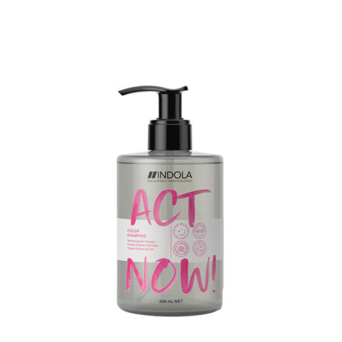 Indola Act Now! Color Shampoo Für Gefärbtes Haar 300ml