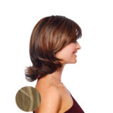 Hairdo Dream Bob Hellblonde Perücke mit brauner Wurzel