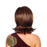 Hairdo Dream Bob Hellblonde Perücke mit brauner Wurzel