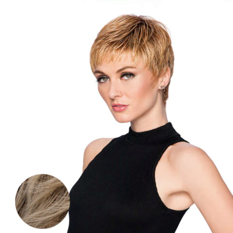 Hairdo Textured Cut Hellblonde Perücke mit brauner Wurzel