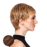 Hairdo Textured Cut Mittlere Rubinbraune Perücke
