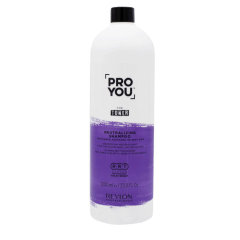 Pro You The Toner Anti-gelbes Shampoo für blondes Haar 1000ml