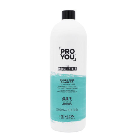 Revlon Pro You The Moisturizer Feuchtigkeitsspendendes Shampoo für trockenes Haar 1000ml