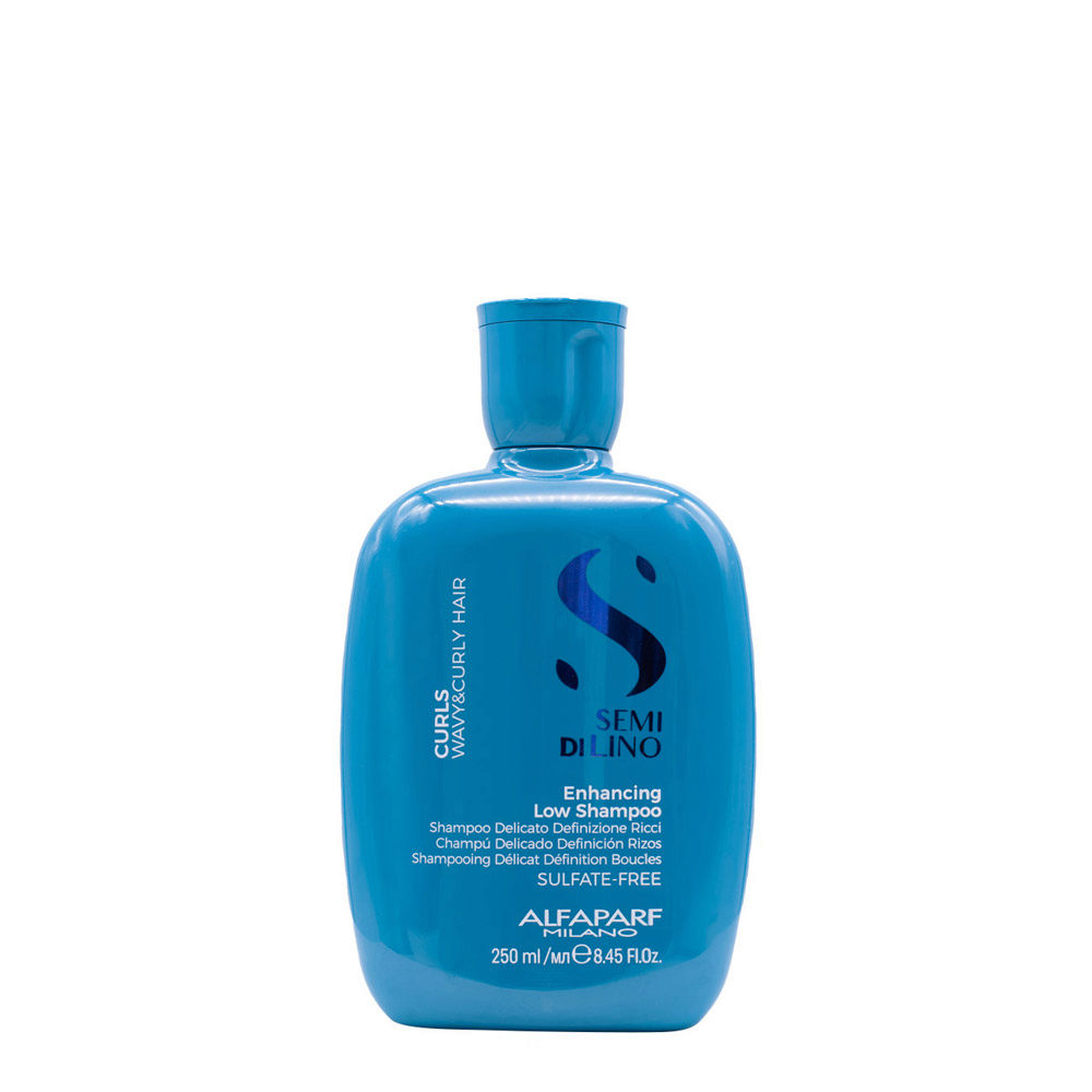 Alfaparf Milano Semi di Lino Curls Enhancing Low Shampoo 250ml - Shampoo für lockiges Haar