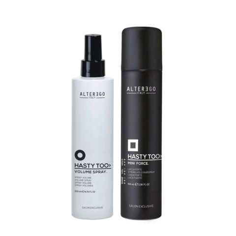 Alterego Styling Spray Volume Feines Haar 200ml Und Starker Lack 100ml