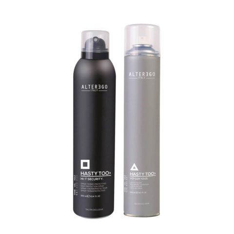 Styling Wärmeschutzspray 300ml und Volumenlack 500ml