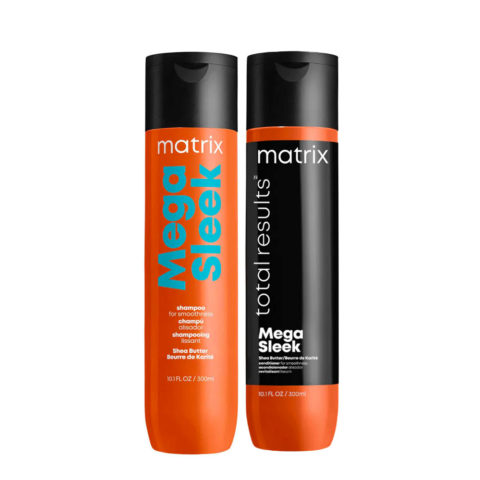Total Results Mega Sleek Shampoo 300ml Conditioner 300ml