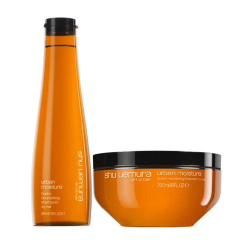 Shu Uemura Urban Moisture Hydro-Nourishing Shampoo 300ml Treatment 200ml