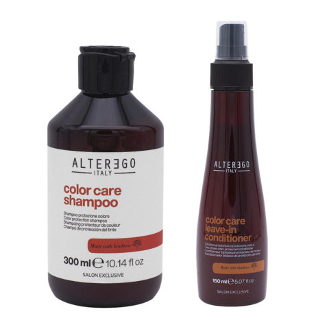 Alterego Kit Farbiges Haar Shampoo 300ml und Leave-in Conditioner 150ml