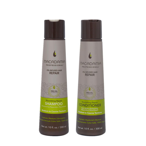 Set Beschädigtes Haar Shampoo 300ml und Conditioner 300ml