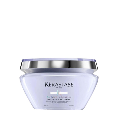 Kerastase Blond Absolu Masque Cicaextreme 200ml - Restrukturierungsmaske für blondiertes Haar