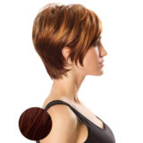 Hairdo Angled Cut Mahagoni Perücke