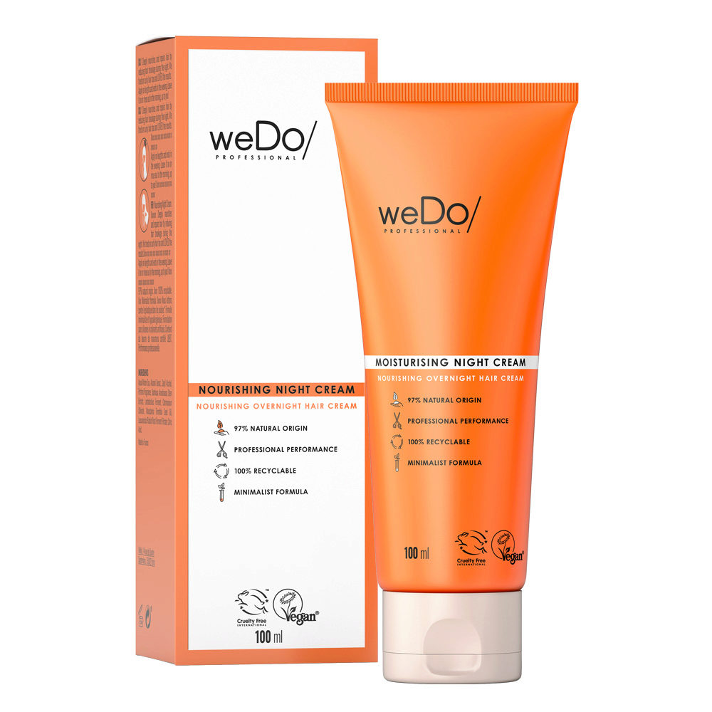 weDo Nourishing Night Cream Pflegende Nachtcreme für alle Haartypen 100ml
