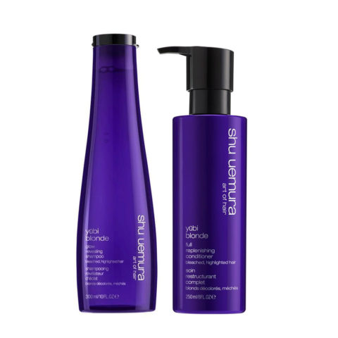 Yubi Blonde Glow Revealing Shampoo 300ml Full Replenishing Conditioner 250ml