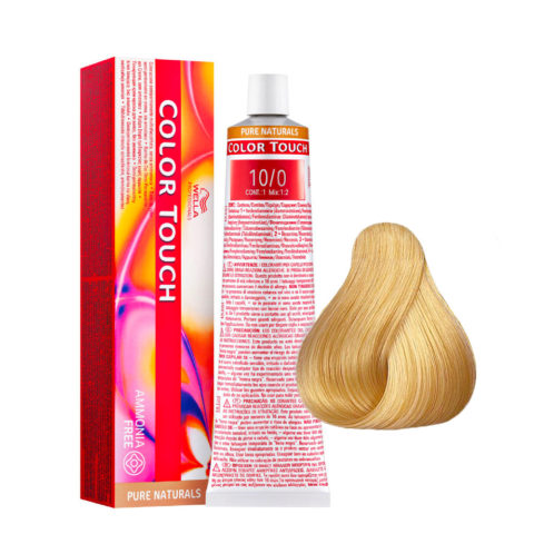 Color Touch Rich Naturals 10/0 Platinblond 60ml - semipermanente Farbe ohne Ammoniak