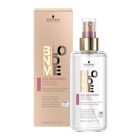 Schwarzkopf Blond Me Light Spray Light Conditioner Spray für blondes Haar 200ml