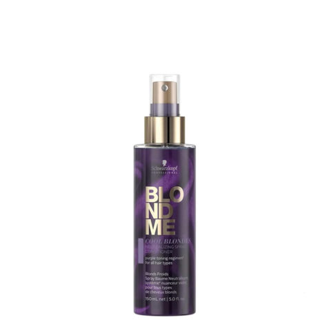 Schwarzkopf Blond Me Cool Blondes Neutralizing Spray Conditioner 150ml - Anti Gelbstich Spray Conditioner