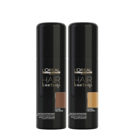 L'Oreal Set Hair Touch Up Dark blonde 75ml and Warm Blonde 75ml