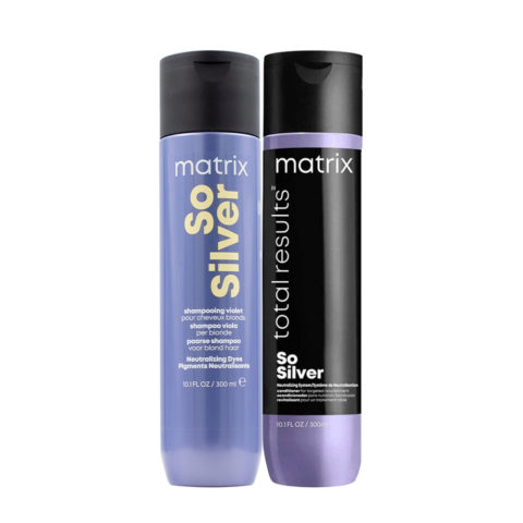 Total Results So Silver Shampoo 300ml Conditioner 300ml