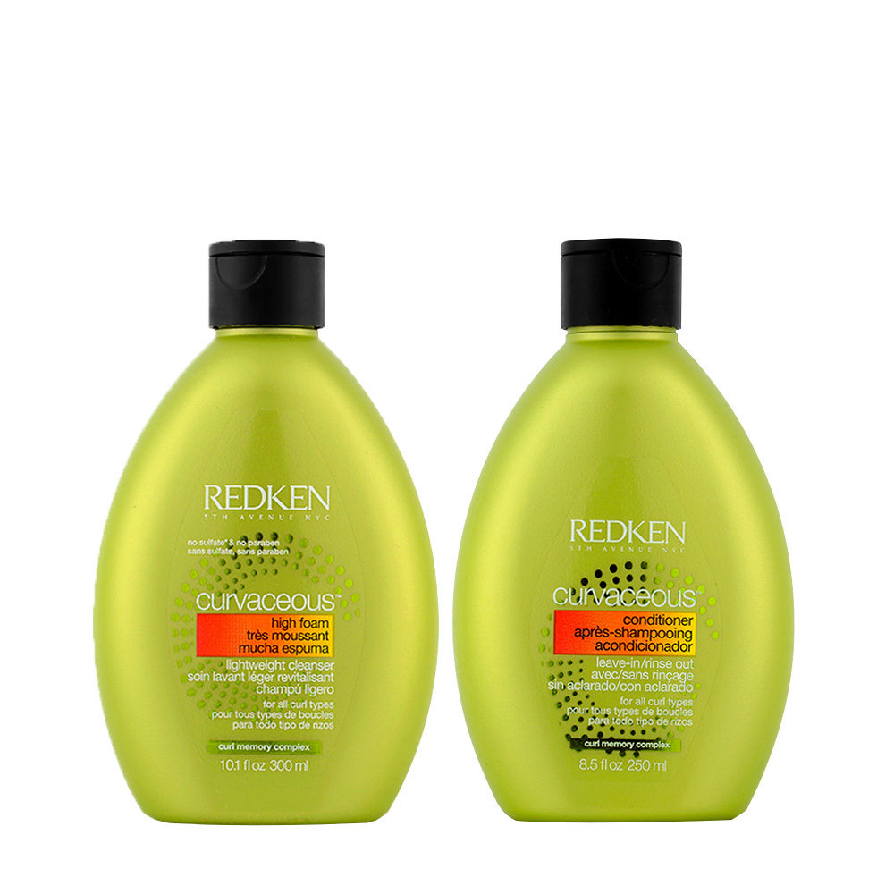Redken Curvaceous Shampoo 300ml und Conditioner 250ml Hair Gallery
