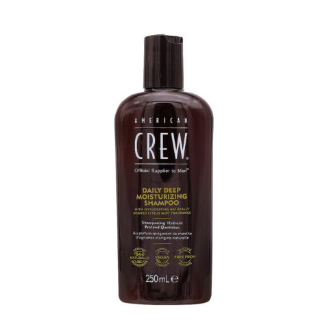 American Crew Daily Deep Moisturizing Shampoo 250ml - tägliches feuchtigkeitsspendendes Shampoo