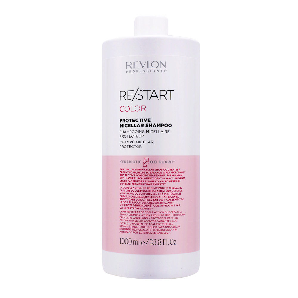 gefärbtes Color Haar Hair Revlon Shampoo | Gallery für 1000ml Protective - Shampoo Restart