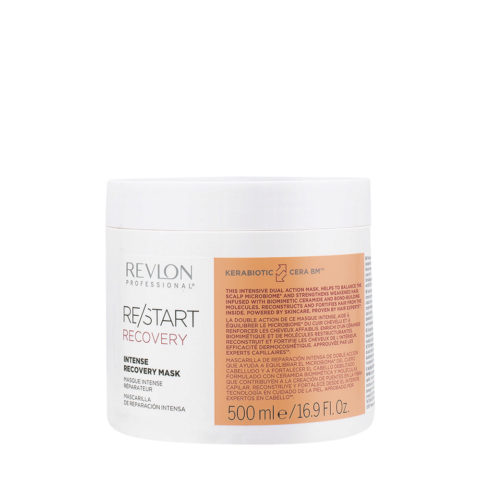 Restart Recovery Intense Mask 500ml - Restrukturierungsmaske für strapaziertes Haar