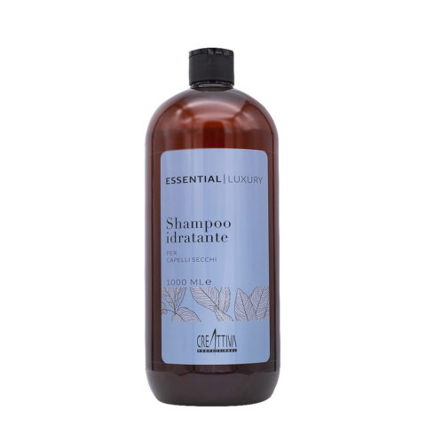 Essential Luxury Shampoo Idratante 1000ml - Feuchtigkeitsspendendes Shampoo für trockenes Haar