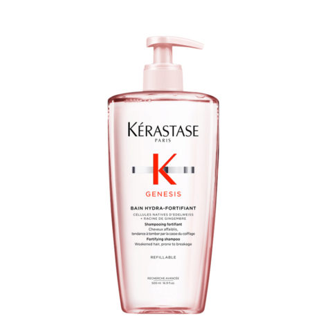 Kerastase Genesis Bain Hydra Fortifiant 500ml - Shampoo für schwaches und fettiges Haar