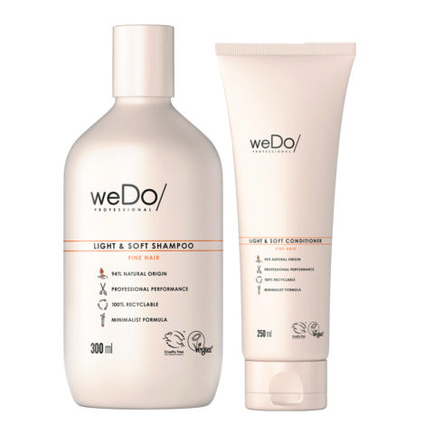 Light & Soft Shampoo 300ml + Conditioner 250ml