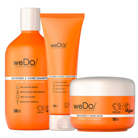 Moisture & Shine Shampoo 300ml + Conditioner 250ml + Mask 150ml