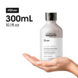 L'Oréal Professionnel Paris Serie Expert Silver Shampoo 300ml - Anti-Gelbstich Shampoo L'Oréal Professionnel Paris Serie Expert Silver Shampoo 300ml - Anti-Gelbstich Shampoo