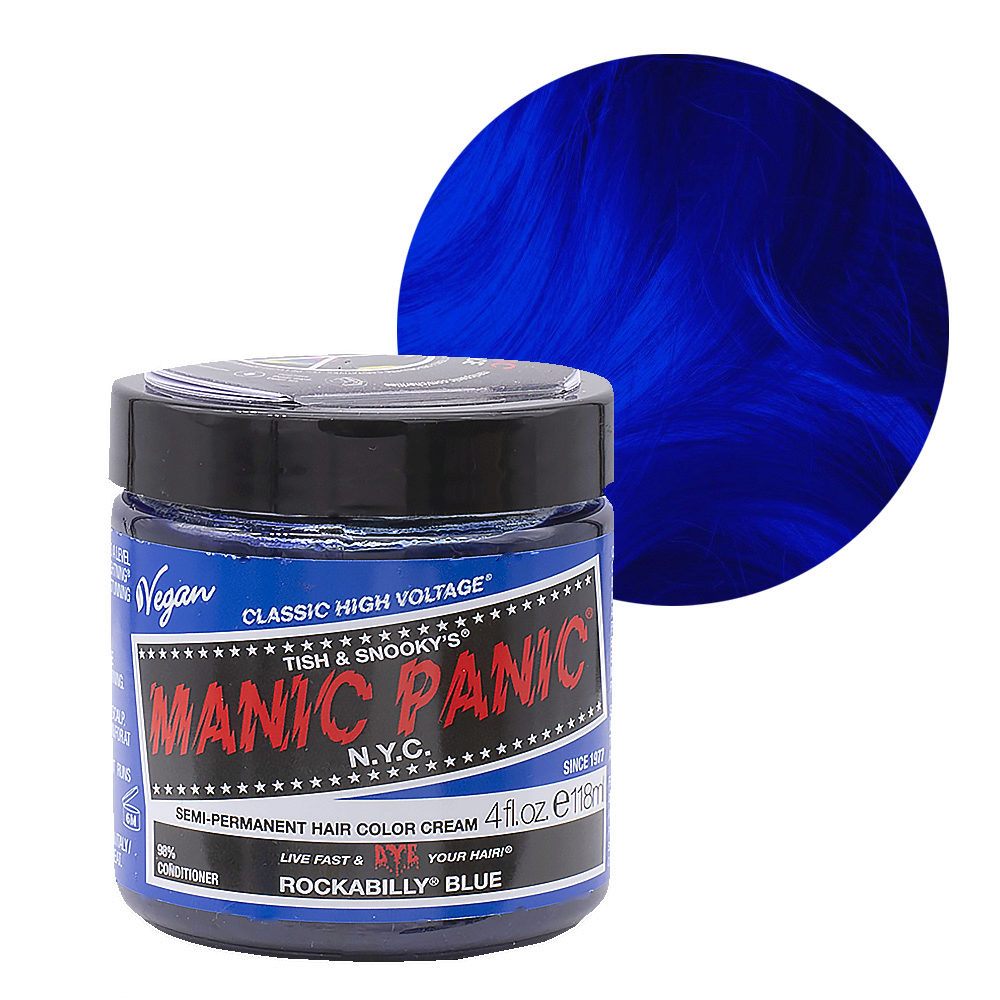 Manic Panic Classic High Voltage Rockabilly Blue 118ml - Semi-permanente Farbcreme