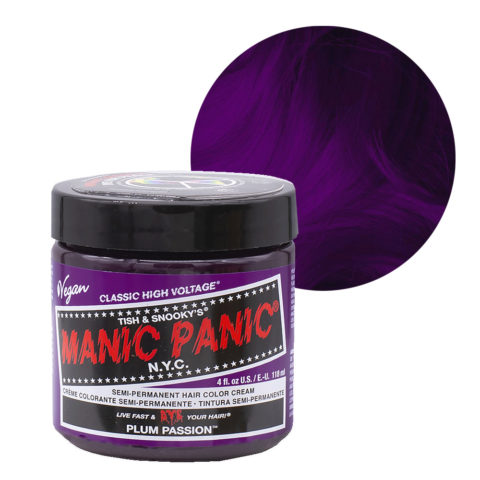 Classic High Voltage Plum Passion 118ml - Semi-permanente Farbcreme