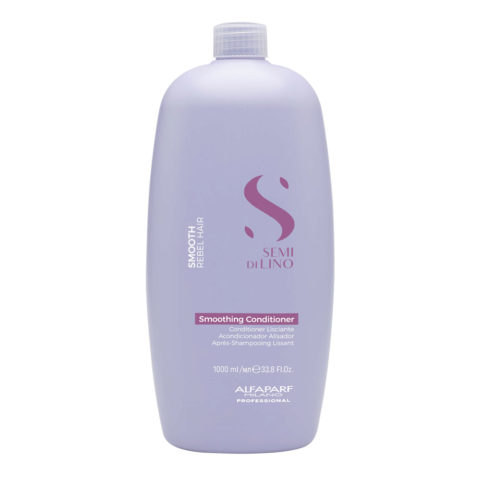 Alfaparf Milano Semi di Lino Smooth Smoothing Conditioner 1000ml - Glättender Conditioner