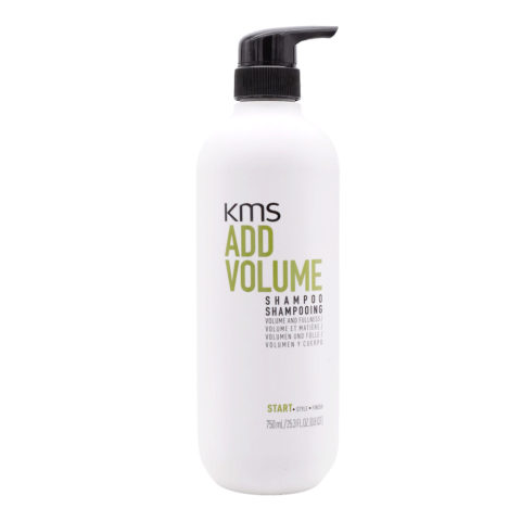 KMS Add Volume Shampoo 750 ml - Volumengebendes Shampoo für mittelfeines Haar