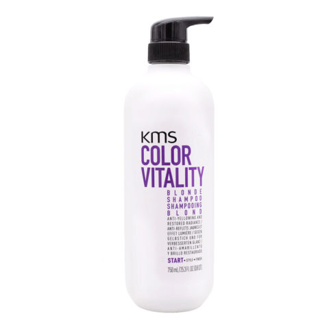 Color Vitality Blonde Shampoo 750 ml - Shampoo für natürliches, aufgehelltes oder gesträhntes blondes Haar