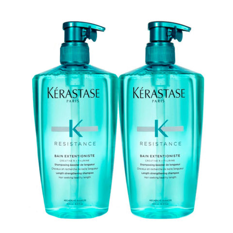 Kerastase Resistance Bain Extentioniste 500ml X2