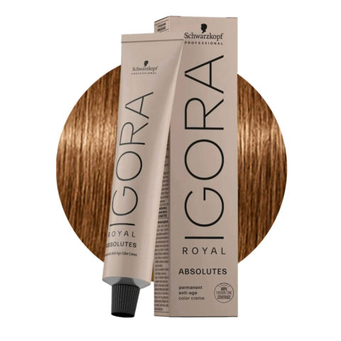 Schwarzkopf Igora Royal Absolutes 7-450 Mittleres Natürliches Goldbeigeblond 60ml - Permanente Färbung