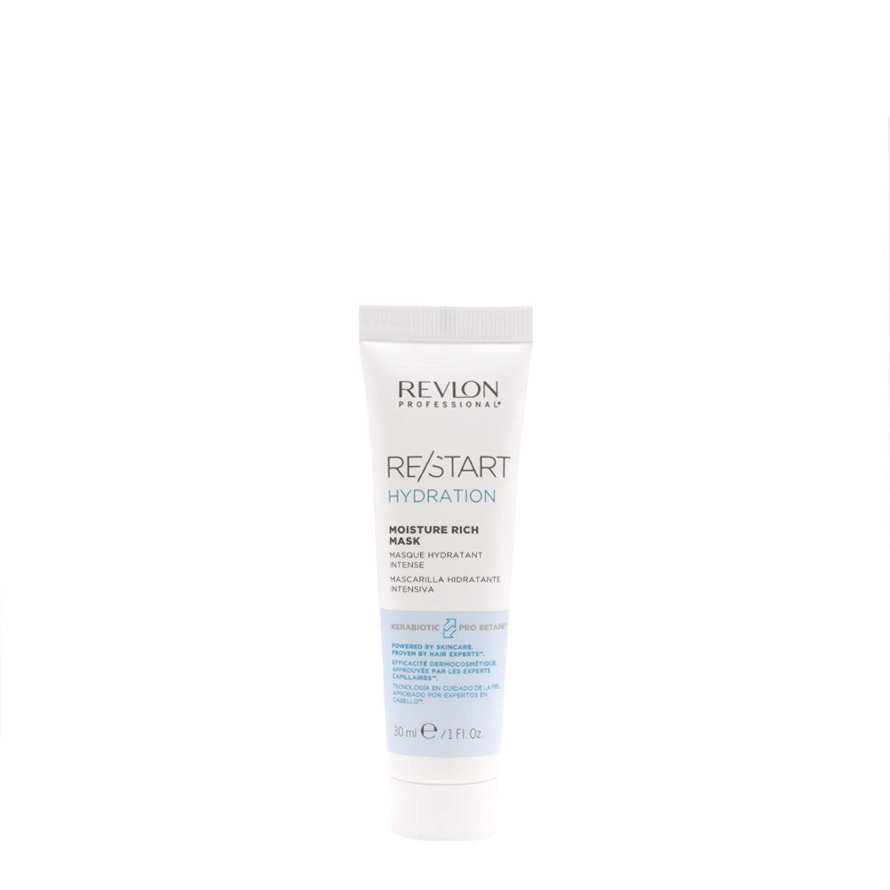 Revlon Restart Hydration Moisture Rich Mask 30ml - Feuchtigkeitsmaske für trockenes Haar