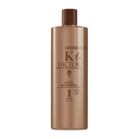 Tecna K Factor Safe Smoother Pro Shampoo 1 500ml - Shampoo mit Keratin