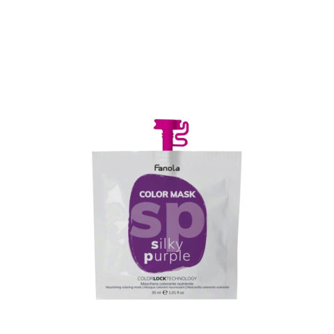 Fanola Color Mask Silky Purple 30ml - semipermanente Farbe