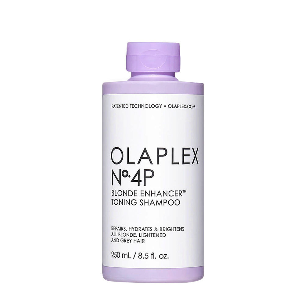 Olaplex N° 4P Blonde Enhancer Toning Shampoo 250ml - Tönungsshampoo für blondes und graues Haar