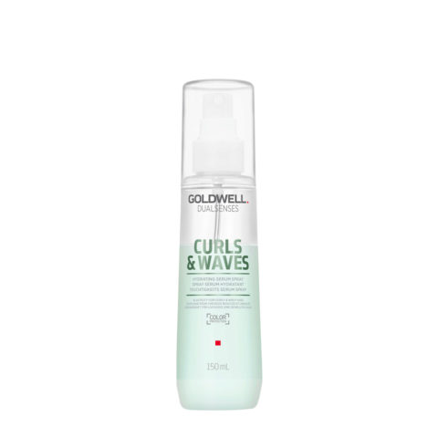 Goldwell Dualsenses Curls & Waves Hydrating Serum Spray 150ml - feuchtigkeitsspendendes Spray-Serum für lockiges oder we