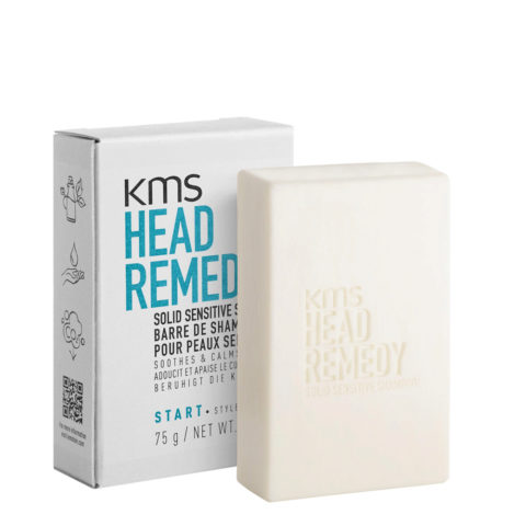 Kms Head  Remedy Solid Sensitive Shampoo 75gr - ultra-sanftes festes Shampoo
