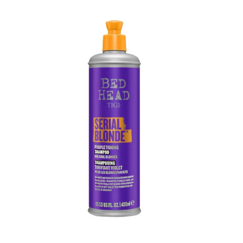 Tigi Bed Head Serial Blonde Purple Toning Shampoo 400ml - Tönungsshampoo für blondes Haar